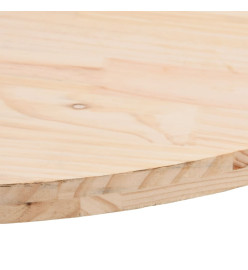 Dessus de table 100x50x2,5 cm bois de pin massif ovale