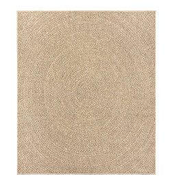 Tapis ZIZUR 240x340 cm aspect de jute intérieur et extérieur
