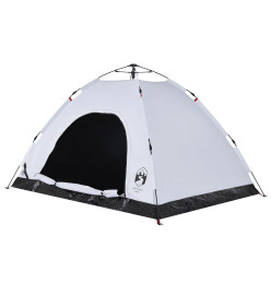 Tente de camping 4 personnes tissu occultant libération rapide