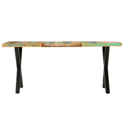 Table de salle à manger 180x90x76cm Bois de récupération solide