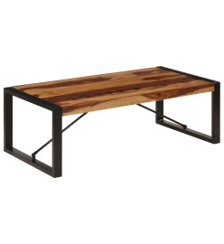 Table basse 120x60x40 cm Bois de Sesham massif