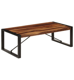 Table basse 120x60x40 cm Bois de Sesham massif