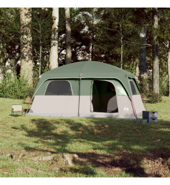 Tente de cabine familiale 10 personnes vert imperméable