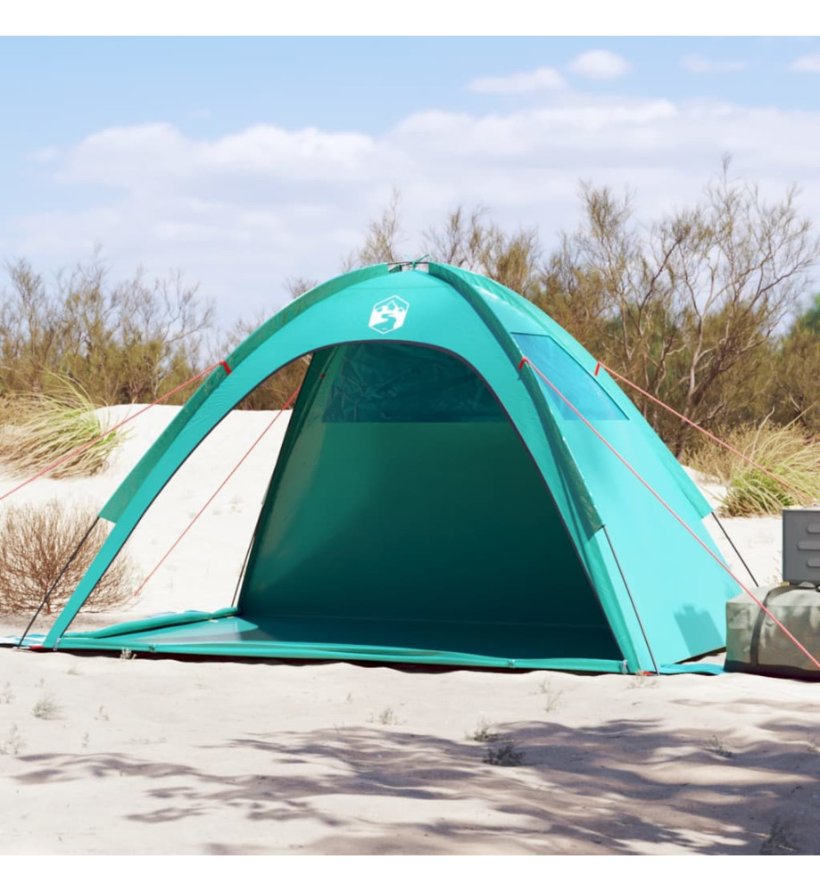 Tente de plage vert d'eau imperméable