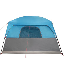 Tente de cabine familiale 10 personnes bleu imperméable