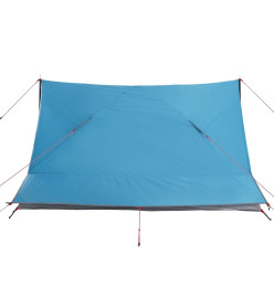 Tente de camping 2 personnes bleu imperméable