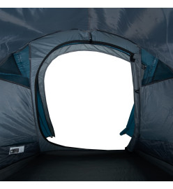 Tente de camping tunnel 3 personnes bleu imperméable