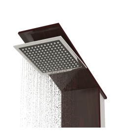 Système de panneau de douche Verre Marron