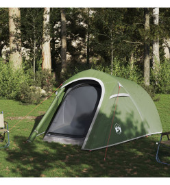 Tente de camping tunnel 3 personnes vert imperméable