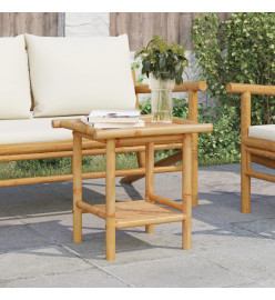 Table basse 45x45x45 cm bambou
