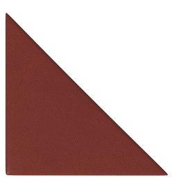 Panneaux muraux 12pcs Rouge bordeaux 30x30 cm Similicuir 0,54m²