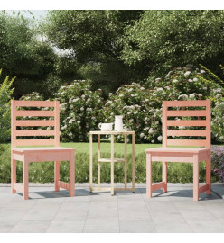 Chaises de jardin 2 pcs 40,5x48x91,5 cm bois massif de douglas