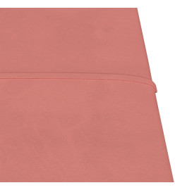 Panneaux muraux 12 pcs Rose 30x30 cm Velours 1,08 m²