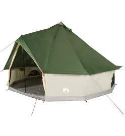 Tente familiale tipi 10 personnes vert imperméable