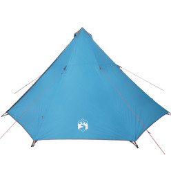 Tente familiale tipi 8 personnes bleu imperméable