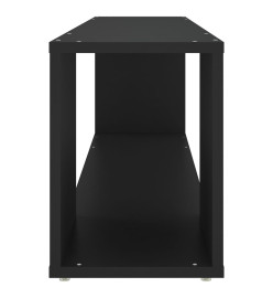 Meuble TV Noir 100x24x32 cm Aggloméré