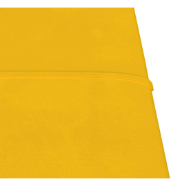 Panneaux muraux 12 pcs Jaune 30x30 cm Velours 1,08 m²