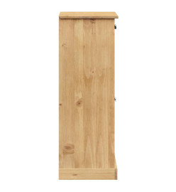 Armoire à chaussures VIGO 60x35x96 cm bois massif de pin