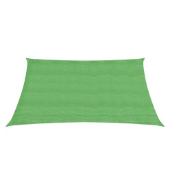 Voile d'ombrage 160 g/m² Vert clair 5x5 m PEHD