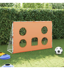 But de football pour enfants avec tapis de ciblage et ballon