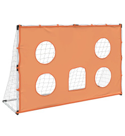 But de football pour enfants avec tapis de ciblage et ballon