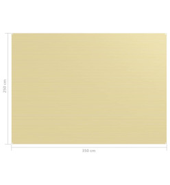 Tapis de tente 250x350 cm Beige