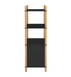 Buffet haut Noir 80x40x121 cm Bois d'ingénierie