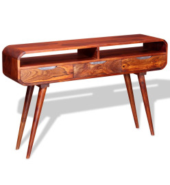 Table console Bois massif de Sesham 120 x 30 x 75 cm