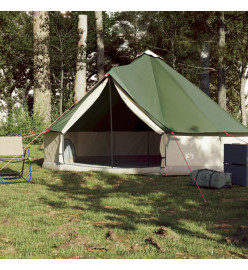 Tente familiale tipi 6 personnes vert imperméable