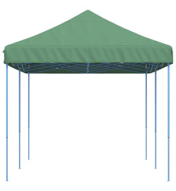 Tente de réception pliable escamotable vert 580x292x315 cm