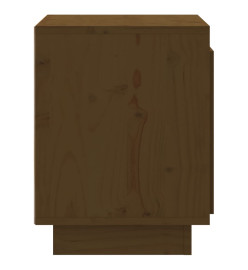 Table de chevet Marron miel 40x30x40 cm Bois de pin solide