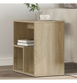 Table d'appoint Chêne sonoma 50x30x50 cm Aggloméré