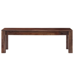 Table basse Gris 110 x 50 x 35 cm Bois de Sesham massif