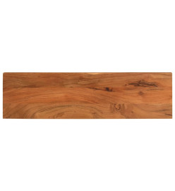 Dessus de table 120x20x3,8cm rectangulaire bois massif d'acacia