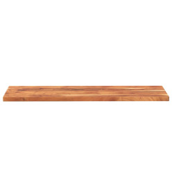 Dessus de table 140x50x3,8cm rectangulaire bois massif d'acacia