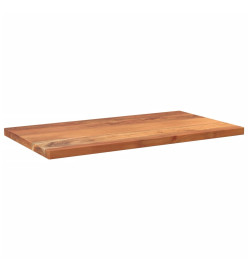 Dessus de table 100x60x3,8cm rectangulaire bois massif d'acacia