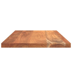 Dessus de table 100x60x3,8cm rectangulaire bois massif d'acacia