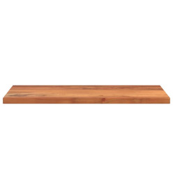 Dessus de table 110x50x3,8cm rectangulaire bois massif d'acacia