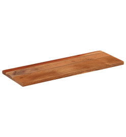 Dessus de table 70x40x3,8 cm rectangulaire bois massif d'acacia