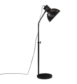 Lampadaire 25 W noir 30x30x90-150 cm E27