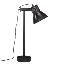 Lampe de bureau 25 W noir 15x15x55 cm E27