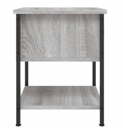 Tables de chevet 2 pcs sonoma gris 34x35,5x45cm bois ingénierie