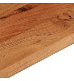 Dessus de table 100x30x2,5cm rectangulaire bois massif d'acacia