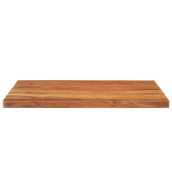 Dessus de table 90x80x3,8 cm rectangulaire bois massif d'acacia