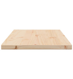 Dessus de table 90x40x2,5 cm rectangulaire bois de pin massif