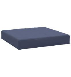 Coussin de palette bleu marine 60x60x10 cm tissu oxford