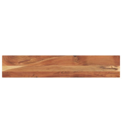 Dessus de table 160x40x2,5cm rectangulaire bois massif d'acacia