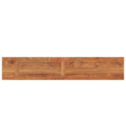 Dessus de table 160x30x3,8cm rectangulaire bois massif d'acacia