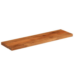 Dessus de table 120x40x2,5cm rectangulaire bois massif d'acacia