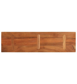 Dessus de table 120x40x2,5cm rectangulaire bois massif d'acacia